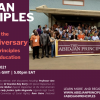 Abidjan Principles signatories with banner