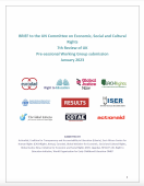 Front cover of submission showing title and logos of submitting organisations
